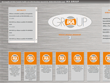 Tablet Screenshot of ikagroup.cz